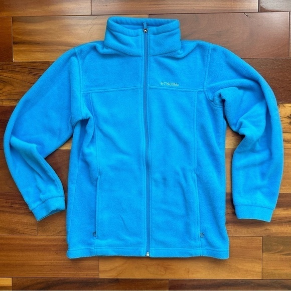 Columbia Fleece Zip-Up Sweatshirt - Picture 1 of 7